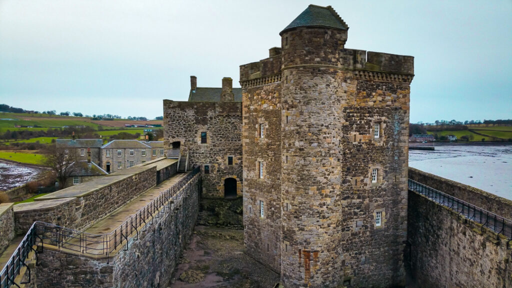 Blackness Castle in Winter