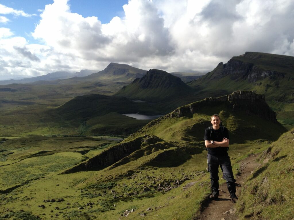 James on the Skye Trail