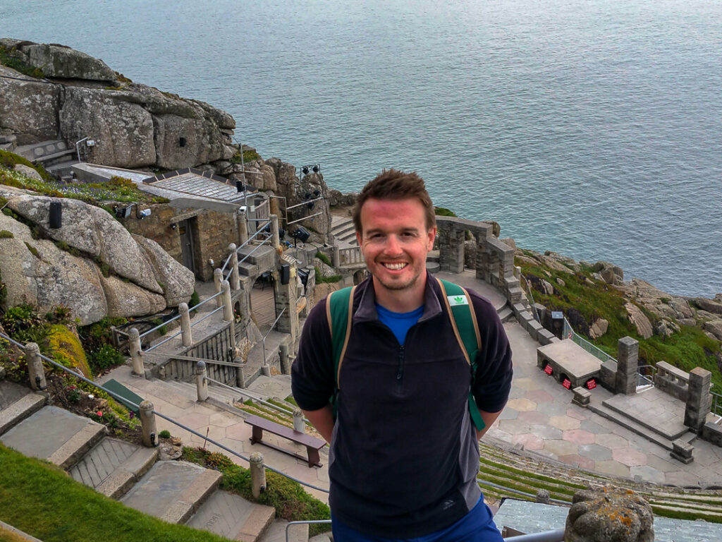 Scott from Absolute Escapes at Minack Theatre