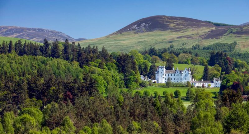 Blair Castle, Highland Perthshire (credit - Paul Tomkins, VisitScotland)