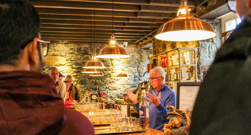 Whisky tasting at Ben Nevis Distillery in Fort William (credit - Melanie Grandidge)