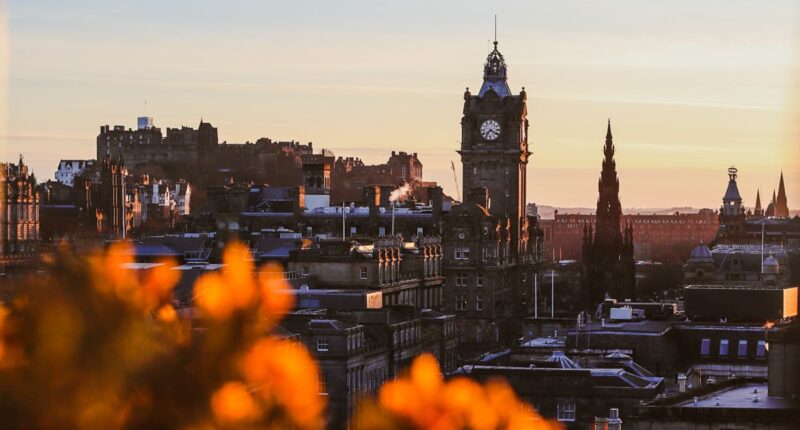 View from Calton Hill, Edinburgh (credit - Zoe Kirkbride)