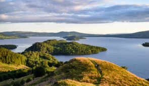 Conic Hill overlooking Loch Lomond