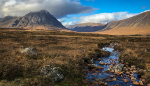 Spectacular scenery on the West Highland Way