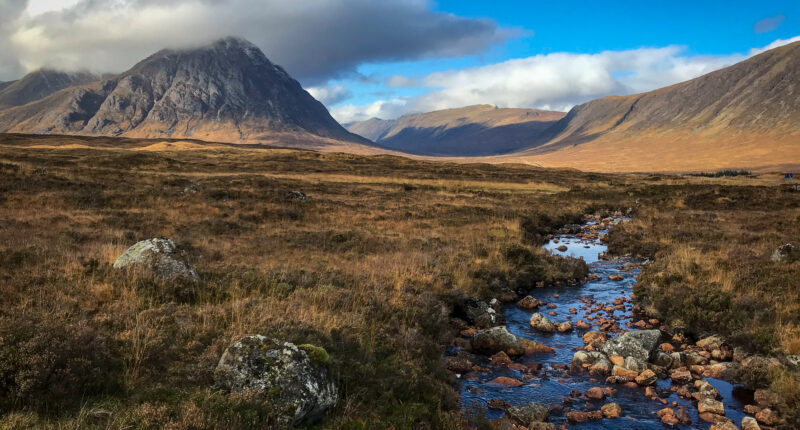 Spectacular scenery on the West Highland Way