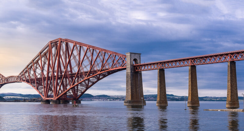 The 19th century Forth Bridge