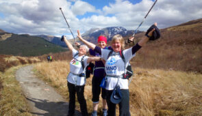 West Highland Way hikers