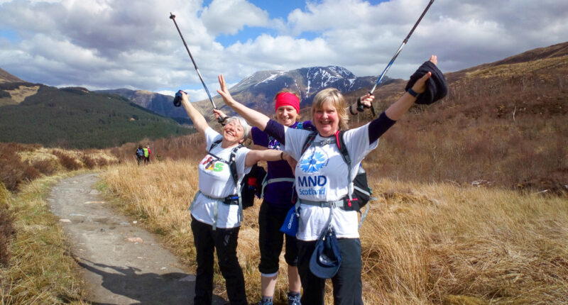 West Highland Way hikers