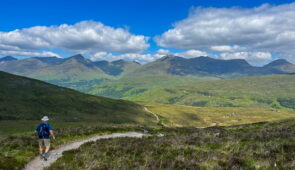 Wonderful landscape on the West Highland Way (Credit; John Drain)