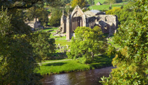 Bolton Abbey in Wharfedale, North Yorkshire