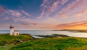 Sunset over Elie Ness Lighthouse