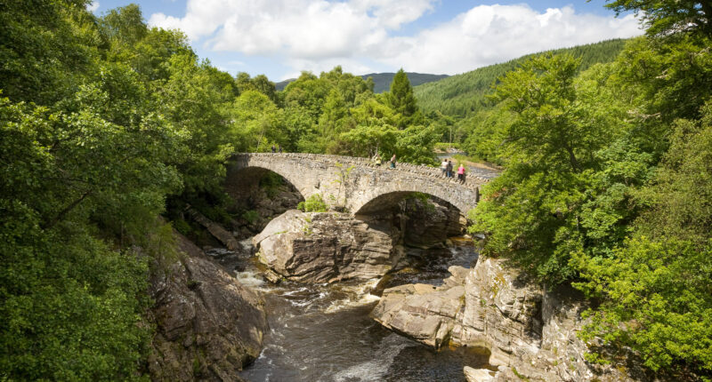 The Old Stone Bridge at Invermoriston