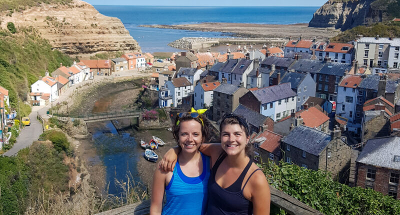 Views of the village of Staithes