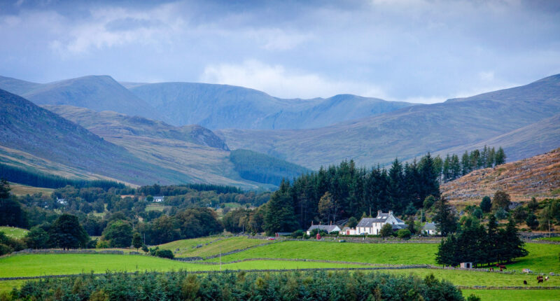 Views over Glenisla