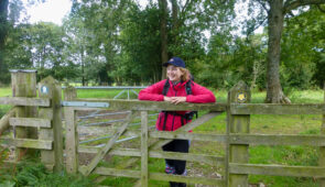 Pippa from the Absolute Escapes team on the Offa's Dyke Path