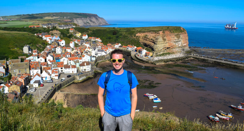 Scott from Absolute Escapes and the village of Staithes