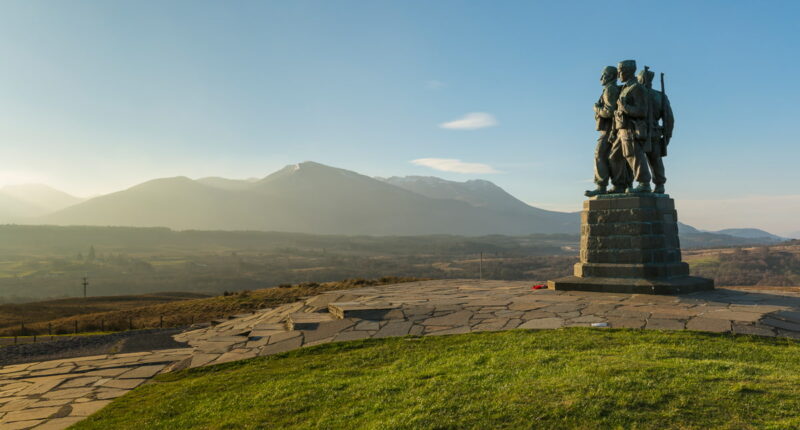 Commando Memorial (credit - Kenny Lam, VisitScotland)