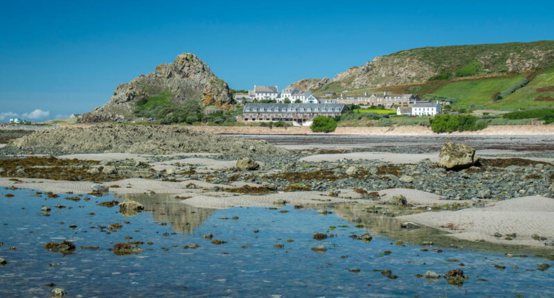 St Ouen's Bay looking towards L'Etacq