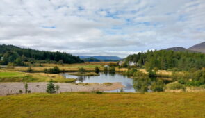 Scenery on the trail from Inverlair to Feagour (credit - James Fathers)