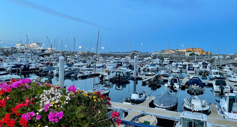 St Peter Port in the evening (credit - Katia Fernandez Mayo)