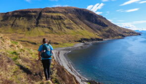 Walking from Sligachan to Elgol (credit - Zoe Kirkbride)