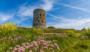 A Guernsey loophole tower found all along the coast