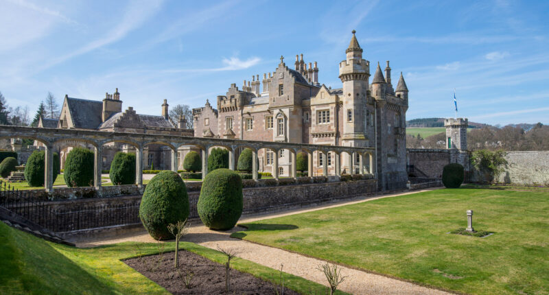 Abbotsford House - home of Sir Walter Scott