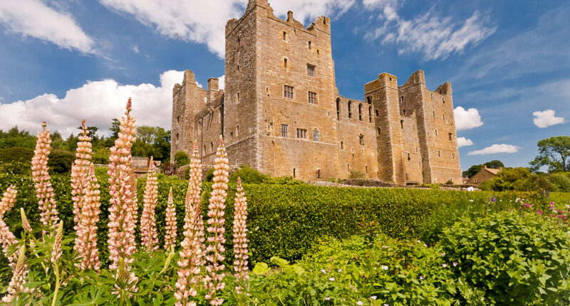 Castle Bolton on the Herriot Way