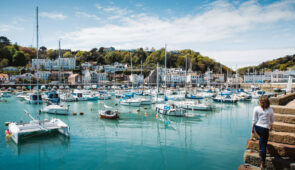 St Aubin on the Jersey Coastal Path