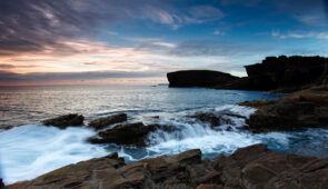The coastline at Yesnaby, Orkney