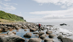 Walking from Machrie to Kilmory (Credit: Chrononauts Photography)