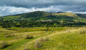 Walking towards Sedbergh