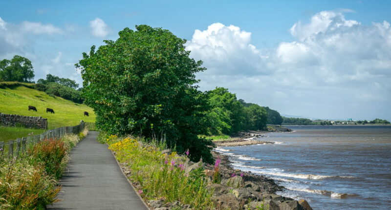 The path near Blackness Castle (credit - Scott Smyth)