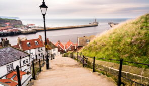 Views over Whitby harbour (credit - Rich J Jones Photography, VisitEngland)
