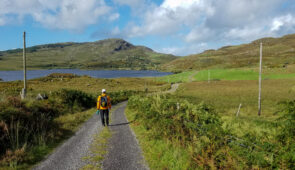 An Absolute Escapes client on the Kerry Way