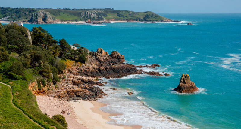 Beauport Bay on Jersey