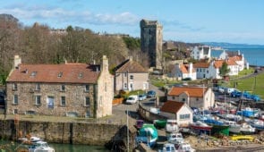 Dysart near Kirkcaldy on the Fife Coastal Path