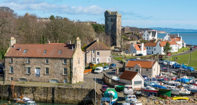 Dysart near Kirkcaldy on the Fife Coastal Path