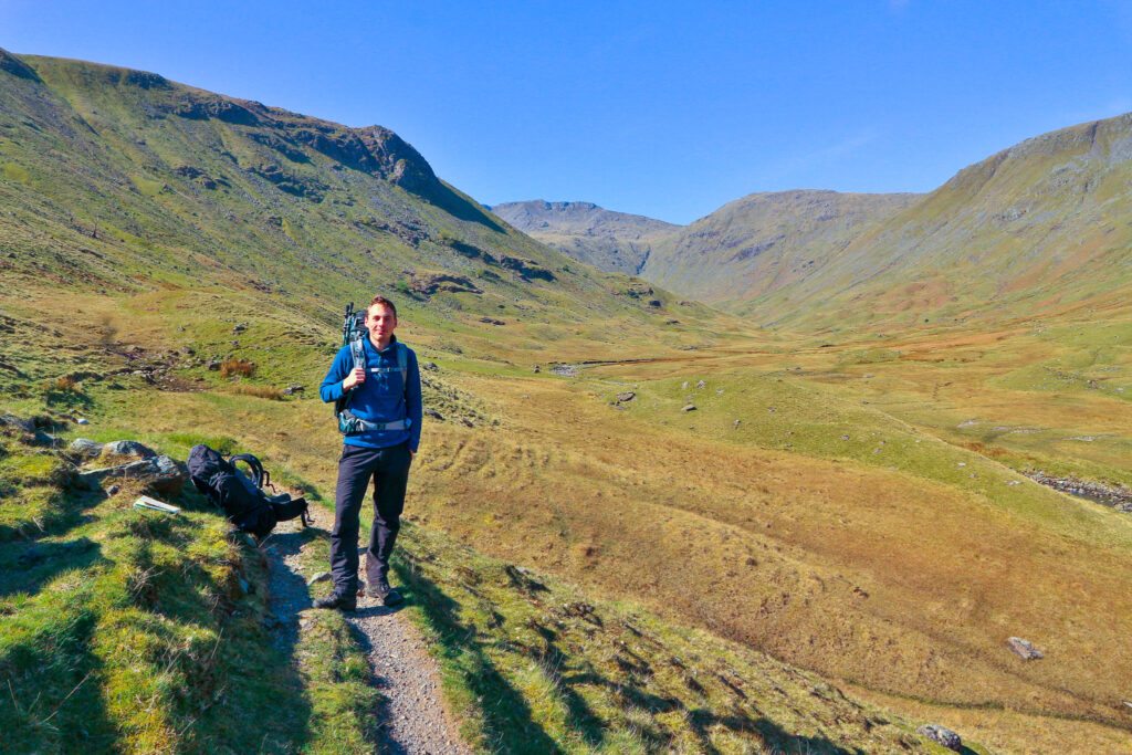 James from the Absolute Escapes team on the Tour of the Lake District