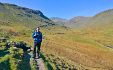 James from the Absolute Escapes team on the Tour of the Lake District