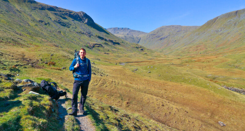 James from the Absolute Escapes team on the Tour of the Lake District