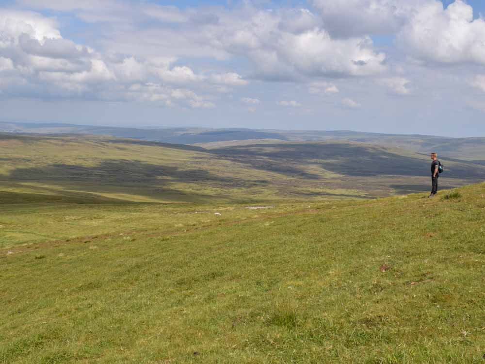 3 - Mickael walking from Dufton to Garrigill b