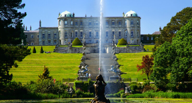 Powerscourt House and Gardens near Enniskerry