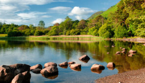 Scenic spot on the Cumbria Way