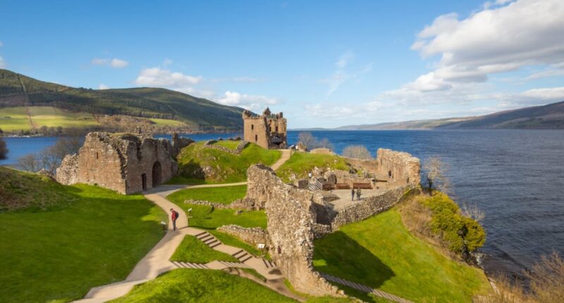 Urquhart Castle on Loch Ness (credit - Kenny Lam, VisitScotland)