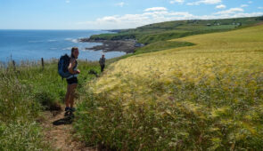 Walking from Eyemouth to Berwick-on-Tweed