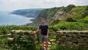 Scott from the Absolute Escapes team on the Cleveland Way