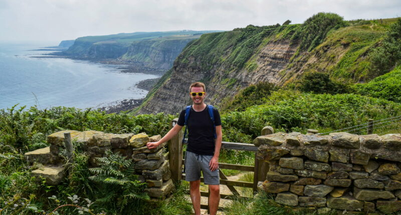 Scott from the Absolute Escapes team on the Cleveland Way