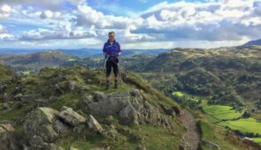 On top of the world in the Lake District