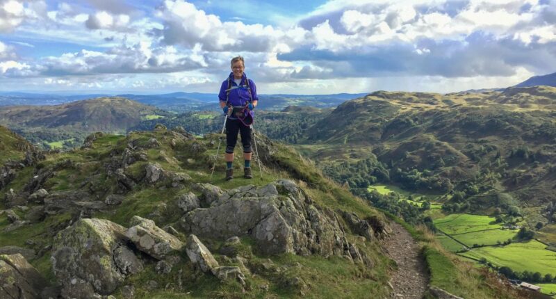 On top of the world in the Lake District